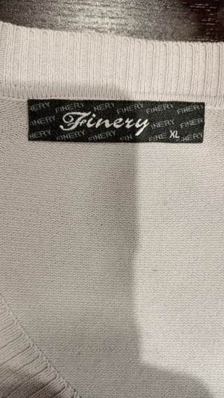 Chaqueta de punto fino con rombos