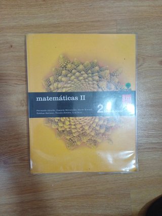 Libro de texto. Matemáticas II. 2° Bachillerato