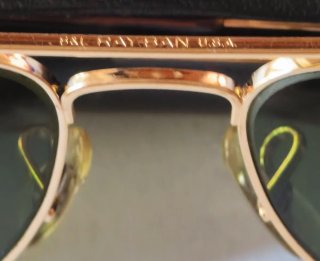 Ray Ban USA 1991 Gafas de Sol Doradas