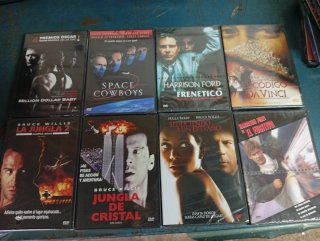 Lote 6 Películas DVD Acción y Thriller