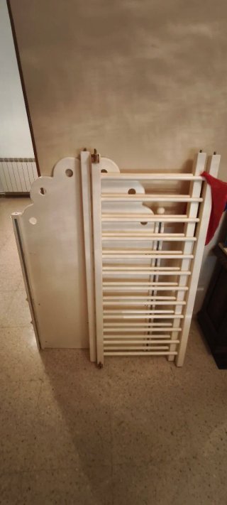 Cuna bebé convertible con cajón