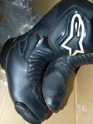 Botas de moto Alpinestars negras talla43