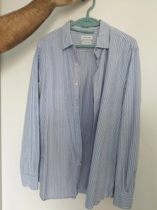 Camisa Massimo Dutti Rayas Talla 48