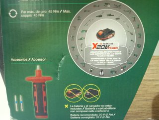Taladro Percutor Recargable PARKSIDE PSBSA 20-Li C