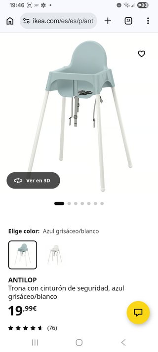 Trona IKEA Antilop