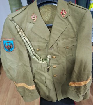 Chaqueta militar española antigua