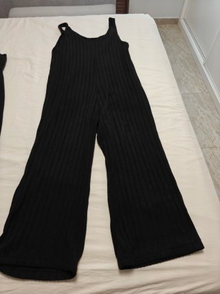 Vestido premamá y mono negro Talla S