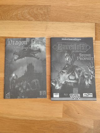 Manuales PC 90s: Dragon Lore + Ravenloft