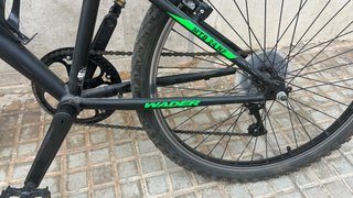 Bicicleta Wader Negra y Verde