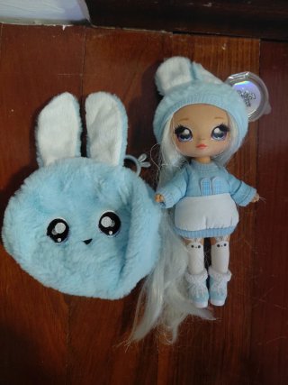Muñeca Na Na Na Surprise Azul Peluche