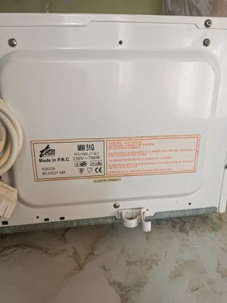 Microondas blanco