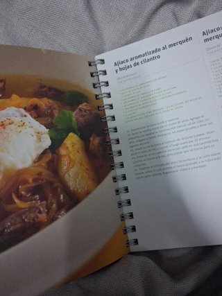 Libro de recetas de Chile