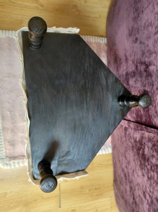 Estantería Rinconera Vintage Madera Torneada