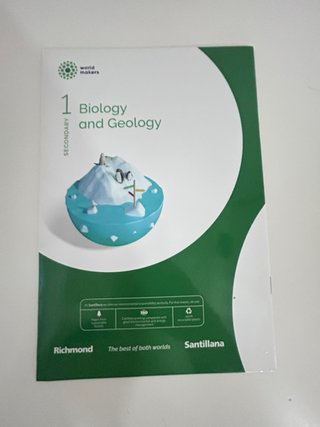 Libro de biología y geología en ingles