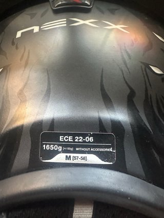 Casco deportivo NEXX XR3R Talla M + Cardo Spirit