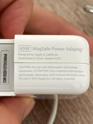 Cargador Magsafe 45W A1374 MacBook