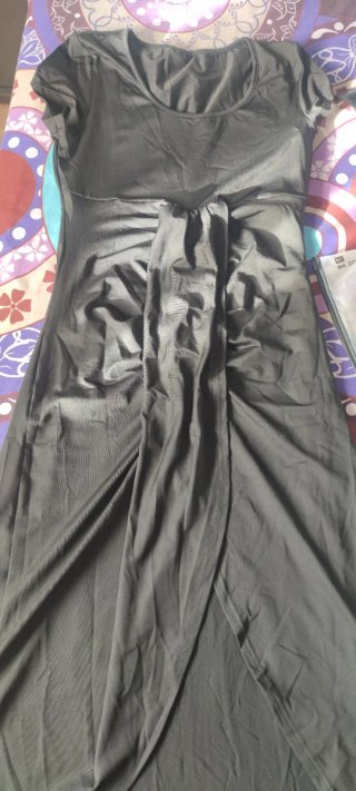 Vestido largo negro Shein Talla M