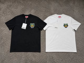 Camisetas  ESTILO Kenzo Paris Negro y Blanco