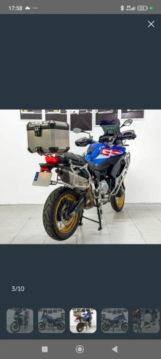 BMW F 850 GS Adventure Azul/Plata