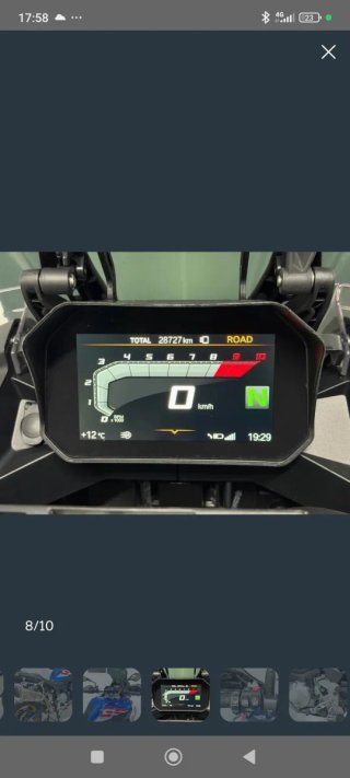 BMW F 850 GS Adventure Azul/Plata