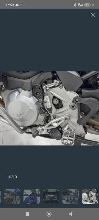 BMW F 850 GS Adventure Azul/Plata