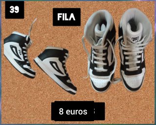 Deportivas Fila Talla 39