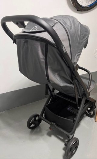 Silla de paseo Jane Clap 2 gris+plastico lluvia