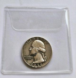 Moneda 1/4 Dólar 1959