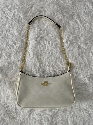 Bolso Coach Blanco Elegante