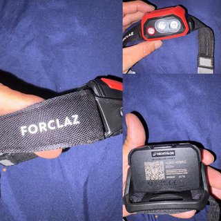 Linterna frontal Decathlon Forclaz HL900