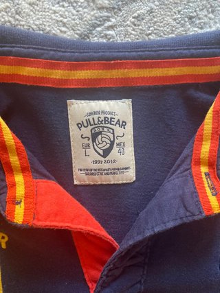 Polo Pull&Bear España 2012 - Marino Nº8 - Talla L