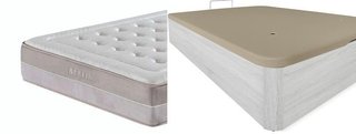 Liquidación pack canape+ colchón Berlín 135x190