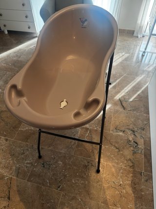 Bañera Bebé Thermbaby con Soporte