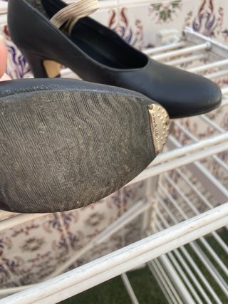 Tacones de baile negros talla 37