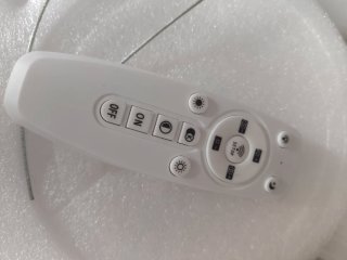 Lámpara araña LED 3 tonos oro cristal