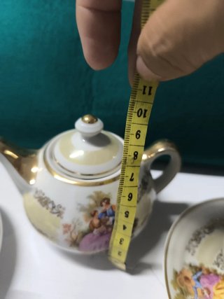 Juego de té antiguo Tú y Yo