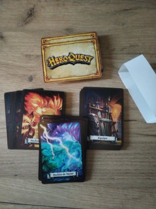 Mazo de cartas Heroquest
