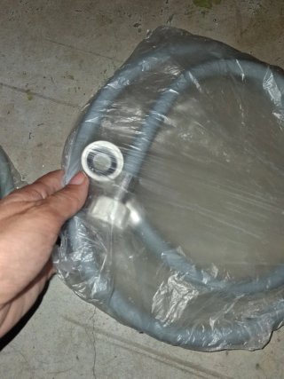 Manguera lavadora gris