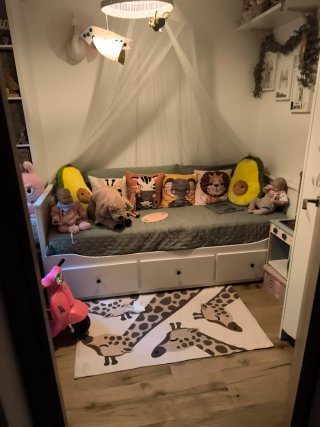 Cama Diván Ikea Hemmes + 2 colchones nuevos