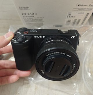 Sony ZV-E10 II + Lente 16-50mm