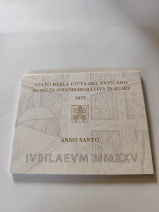 Moneta 2 € Euro Vaticano 2025 Anno Santo