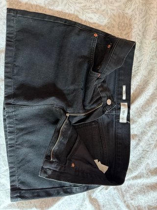 Falda negra Mango mujer