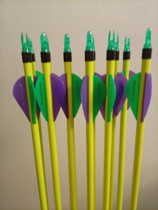 Flechas para arquería Spine 200-1500 Todo tiene