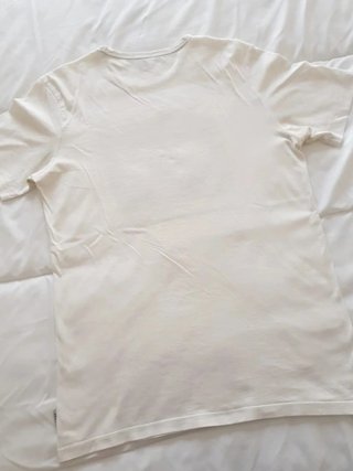 Camiseta blanca con logo gris Jack&Jones