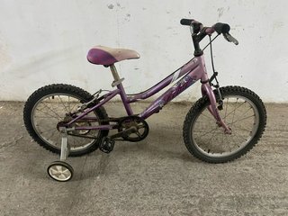 Bicicleta infantil 18 con ruedines