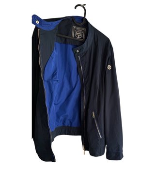 Chaqueta October azul náutica ligera