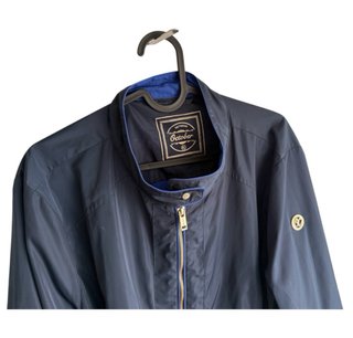 Chaqueta October azul náutica ligera