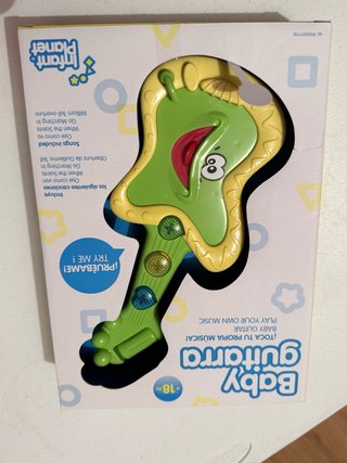 Guitarra bebé Infant Planet con canciones