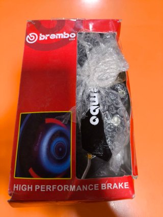 Kit Fundas Pinzas Freno Brembo Negra + Adhesivo
