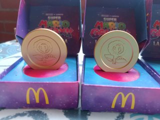 Monedas Super Mario Bross McDonald's